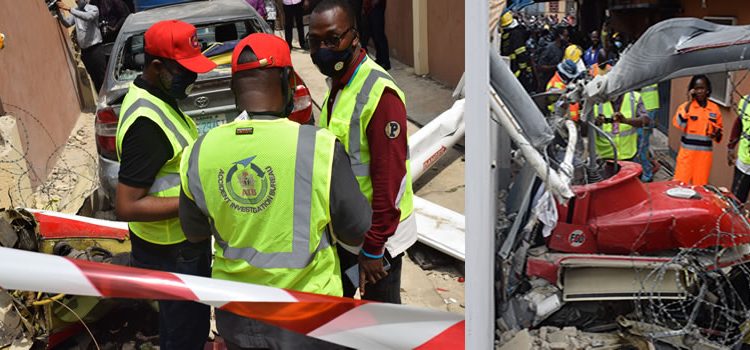 PRESS RELEASE ON HELICOPTER BELL 206-B3, MARKS 5N-BQW OPERATED BY QUORUM AVIATION