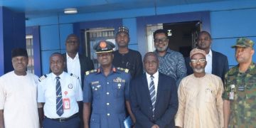 The Nigeria Air Force Institute of Safety visited the Bureau’s Headquarters
