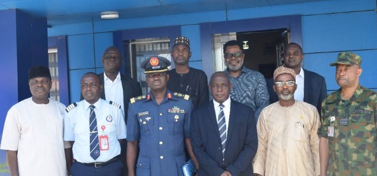 The Nigeria Air Force Institute of Safety visited the Bureau’s Headquarters